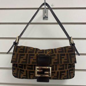 AUTHENTIC FENDI ZUCCA CLASSIC BAGUETTE